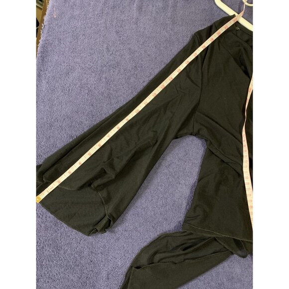 XL Sheer Open Front Black Cardigan Lightweight Whimsygoth Boho Chic Gothic Vamp - Picture 7 of 7